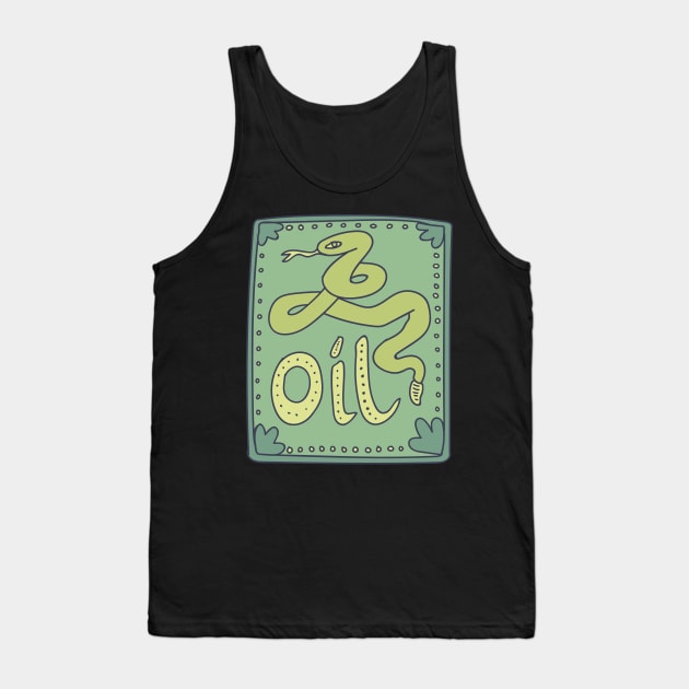 Snake Oil - Quack Remedy - Cure All Elixir Tank Top by DeWinnes